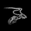 Saber-toothed tiger Silver Pendant Necklace SSN29