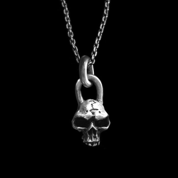 Skull Haley Pendant Silver Skull necklace SSP15