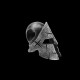 Spartan Helmet pendant 925 silver Spartan pendants SSP106