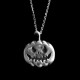 Halloween Pumpkin Skull Pendant 925 silver Pumpkin lantern pendants SSP113