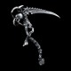 Reapers Scythe pendant 925 Sterling skull Scythe Necklace pendants SSP124