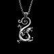 Dragon and Phoenixes Lovers pendant 925 silver Lovers pendants SSP105