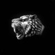 Silver Tiger ring Skull Jewelry Silver Skull ring SSJ38
