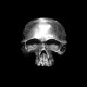 No jaw skull ring 925 Silver Skull ring SSJ112
