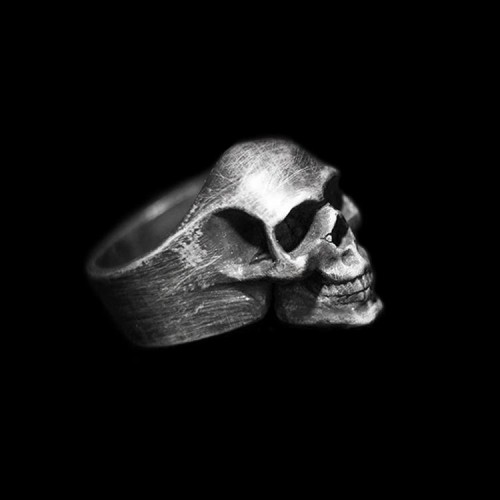 Skull Ring 925 Silver mens Skull jewerly skull ring for men SSJ83