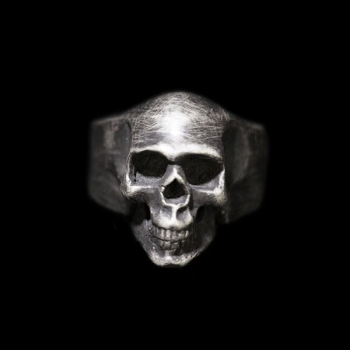 Skull Ring 925 Silver mens Skull jewerly skull ring for men SSJ83