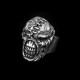 Zombie rings Silver Skull ring for men SSJ12