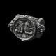Anubis Horus Pharaoh ring 925 silver ring SSJ120
