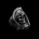 Der Totmacher skull ring Grim reaper ring 925 silver Death rings SSJ138