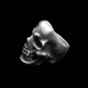 Dark Empire skull ring 925 silver skull rings for men
