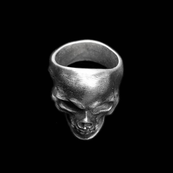 Dark Empire skull ring 925 silver skull rings for men
