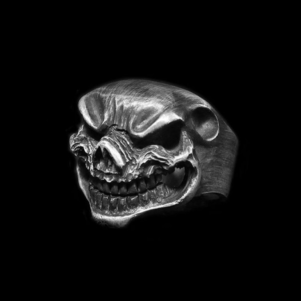 Vampire coffins ring 925 silver Win promotion and get rich rings SSJ149