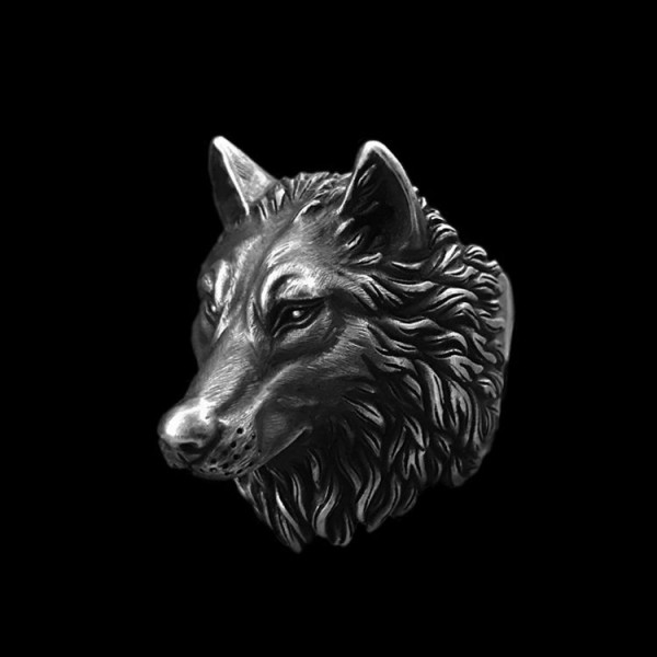 Wolf ring is Symbol of Power and Elegance