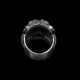 Wolf king ring 925 Sterling silver original wolf head rings SSJ190