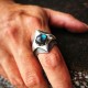 Cross starlight moonstone ring 925 Sterling silver carnatite rings