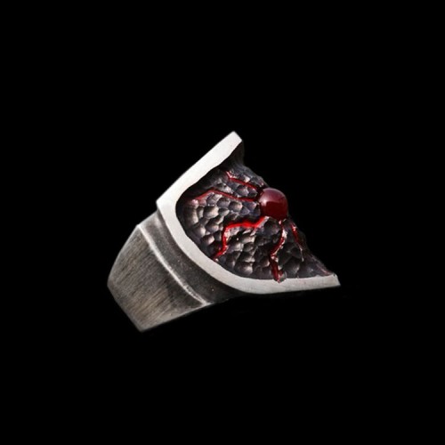Eye of the lava Ruby ring is an everlasting symbol of sophistication and devotion