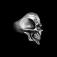 Smile Skull ring Skull Jewelry 925 Silver Smile of death Skull rings SSJ70