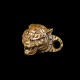 Tiger shoe buckle brass Beast King buckle & key buckle