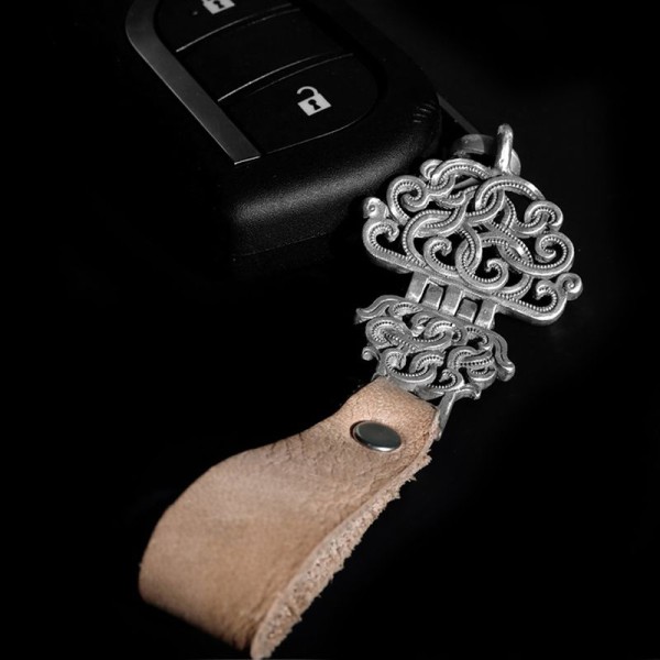 Lucky Patterns Key buckle 925 silver Decorative Pendant YSK01