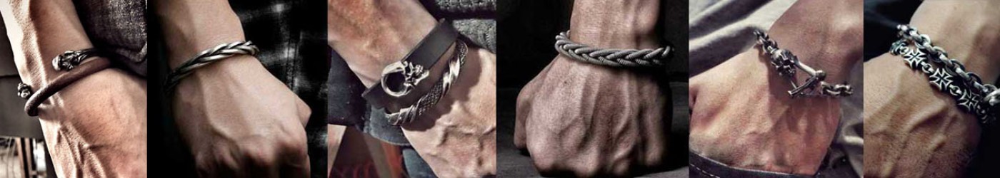 Every successful man should have a silver skull bracelet on his wrist