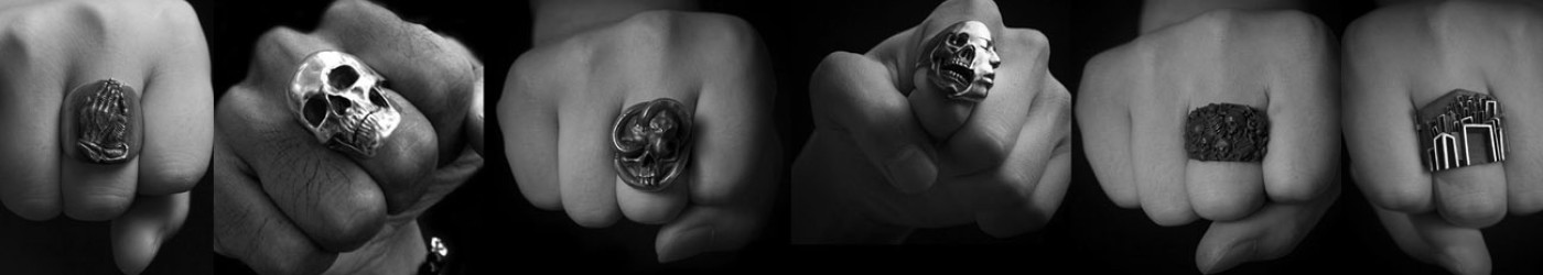 A unique skull rings will make you different