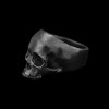 Skull ring no lower jaw Silver Skull mens pinky rings