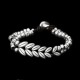 Wheat spike bracelet Original Handmade 999 silver ear of wheat bracelets SSB93