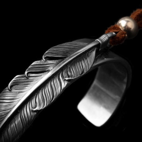 Feathers bracelet symbolize freedom spirituality and transcendence