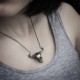 Skull necklace Handmade Silver Skull necklace SSN13