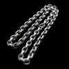 Chain of knife marks 925 Silver War damage Necklace SSN34