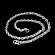 999 Silver Chain Oval Necklace makes for an impeccable gift