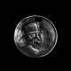 Skull sir silver coin pendant 925 silver Skull coin pendants SSP140