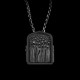 A world of nothingness cross pendant 925 silver cross pendants SSP147