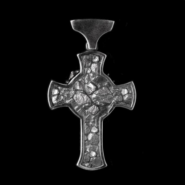 Jesus Christ Silver Cross pendant Handmade Thorns cross necklaces