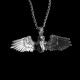 Angel with outspread wings Pendant 925 Silver Handmade Angel Cupid Pendant 