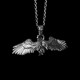 Angel with outspread wings Pendant 925 Silver Handmade Angel Cupid Pendant 