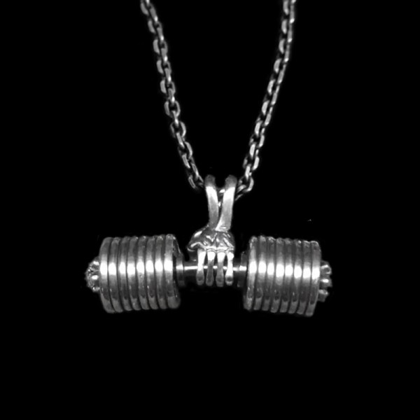 Dumbbell necklace That Can Inspire Your Unlimited Potential