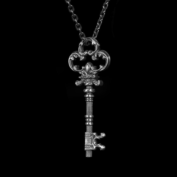Silver Key Necklace - The Master Key to Your Soul