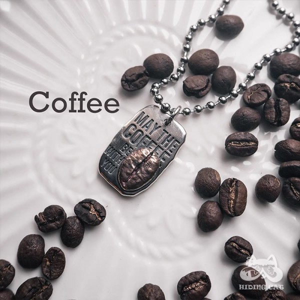 Coffee Pendant - May the coffee be with you