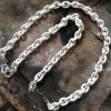 Taimaru chain 999 silver oval necklace SSN42