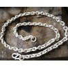 Taimaru chain 999 silver oval necklace SSN42