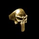Brass Ring Punisher Skull Ring HTJ05