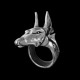 Anubis ring 925 silver Egy God who guides the dead rings SSJ232