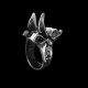 Anubis ring 925 silver Egy God who guides the dead rings SSJ232
