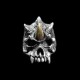 Multi angle skull ring 925 Silver Skull ring SSJ62