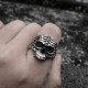 Vertebra skull ring 925 Silver Skull ring SSJ78