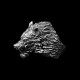 Mens wolf ring | Wolf king ring 925 Silver mens wolf head rings