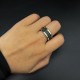 Dragon scales 925 Silver rings Handmade silver rings for men