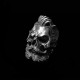 Bearded Scar skull rings 925 super cool skull rings for men