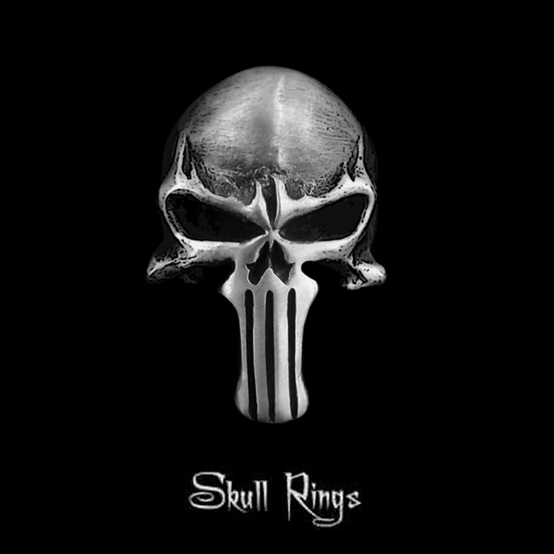 skull rings mens